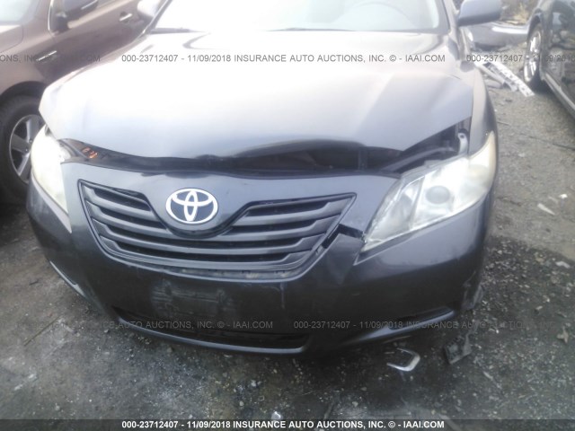 4T1BE46K37U602559 - 2007 TOYOTA CAMRY NEW GENERAT CE/LE/XLE/SE GRAY photo 6
