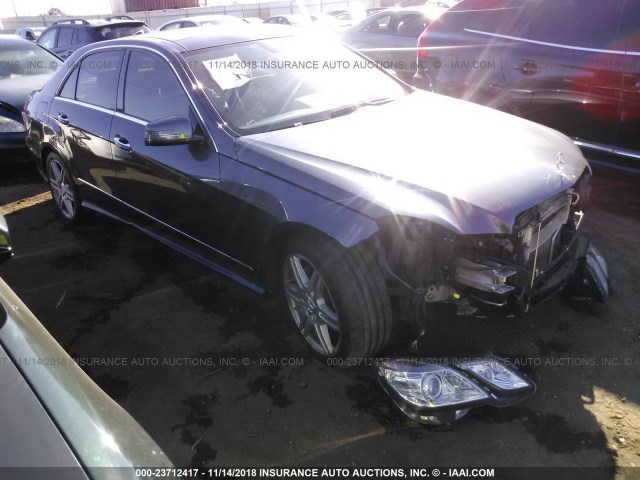 WDDHF7CB6AA027812 - 2010 MERCEDES-BENZ E 550 GRAY photo 1