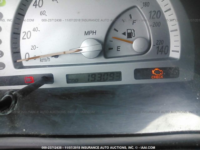 JTDBF30K420015842 - 2002 TOYOTA CAMRY LE/XLE/SE MAROON photo 7