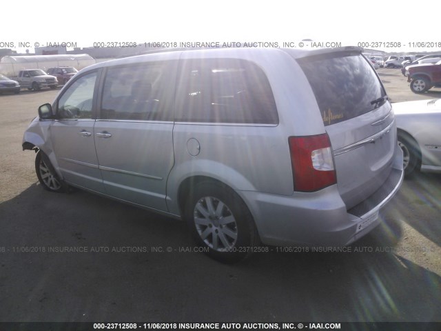 2C4RC1CG2CR171002 - 2012 CHRYSLER TOWN & COUNTRY TOURING L SILVER photo 3