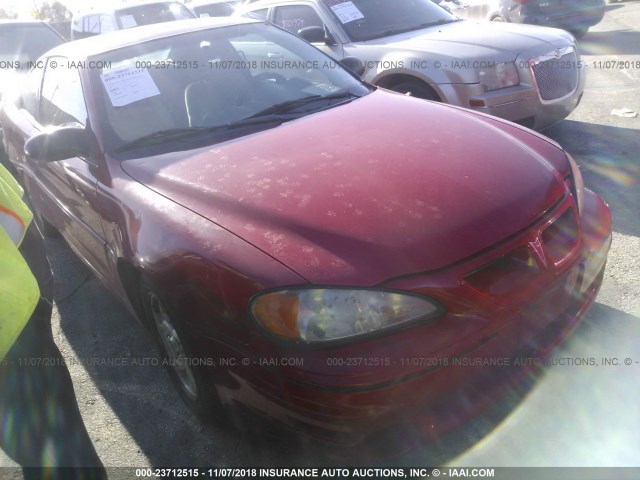 1G2NW12E65M155692 - 2005 PONTIAC GRAND AM GT RED photo 1