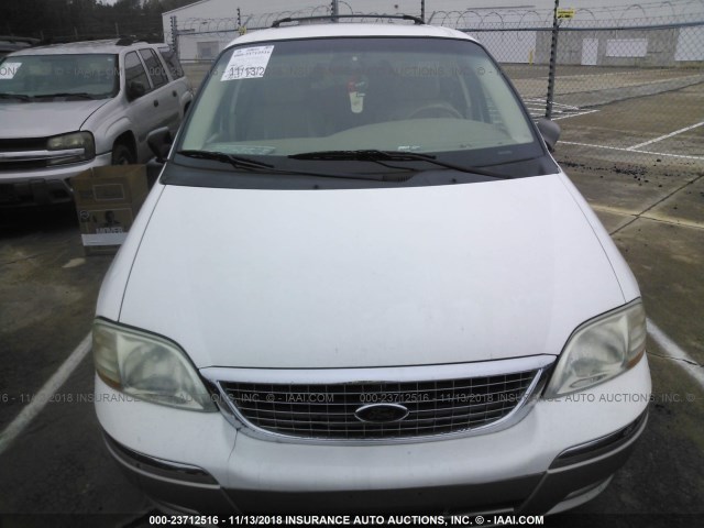 2FMDA53453BB07151 - 2003 FORD WINDSTAR SEL WHITE photo 6