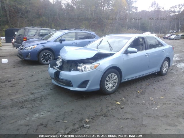 4T4BF1FK5CR207987 - 2012 TOYOTA CAMRY SE/LE/XLE 蓝色 照片 2