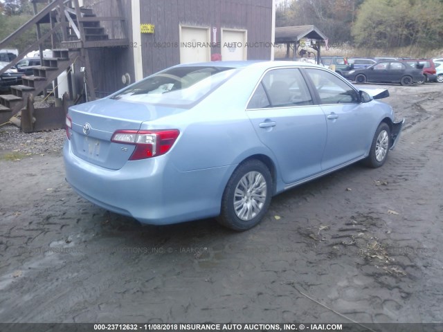 4T4BF1FK5CR207987 - 2012 TOYOTA CAMRY SE/LE/XLE 蓝色 照片 4