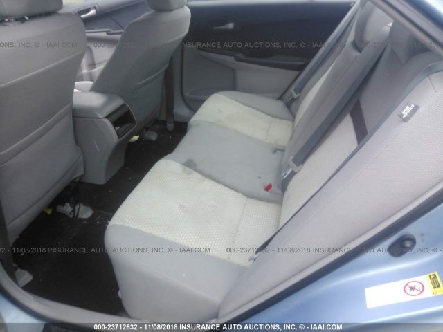4T4BF1FK5CR207987 - 2012 TOYOTA CAMRY SE/LE/XLE 蓝色 照片 8