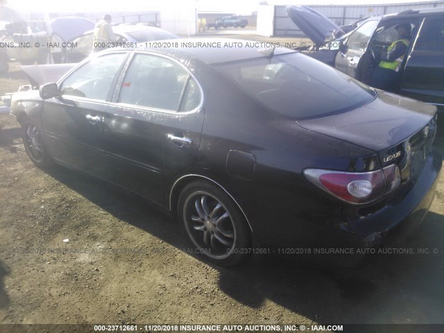 JTHBF30G820061913 - 2002 LEXUS ES 300 BLACK photo 3