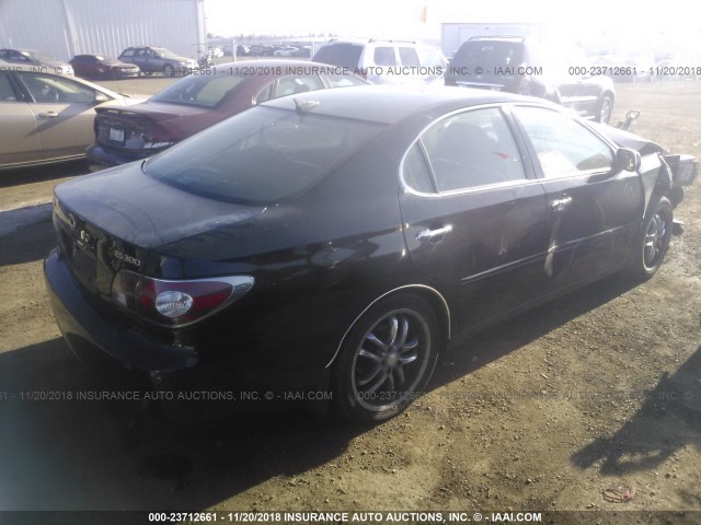 JTHBF30G820061913 - 2002 LEXUS ES 300 BLACK photo 4