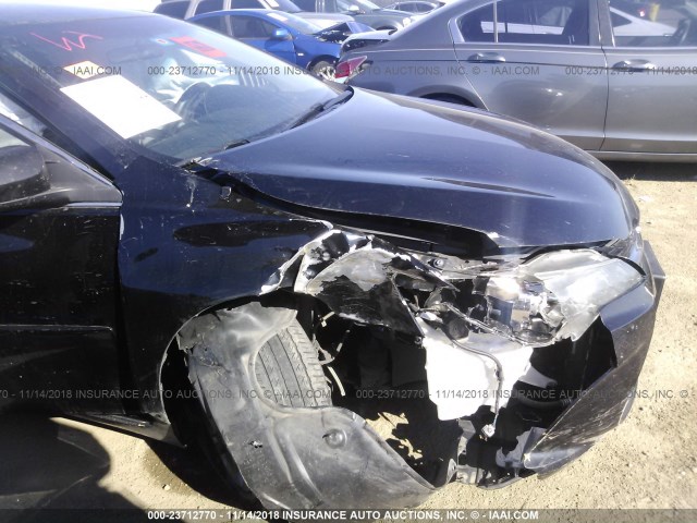 4T1BF1FKXFU936727 - 2015 TOYOTA CAMRY LE/XLE/SE/XSE BLACK photo 6