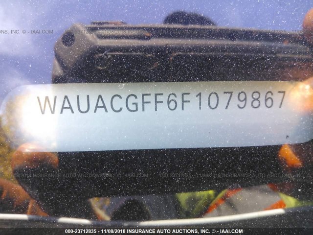 WAUACGFF6F1079867 - 2015 AUDI A3 PREMIUM WHITE photo 9