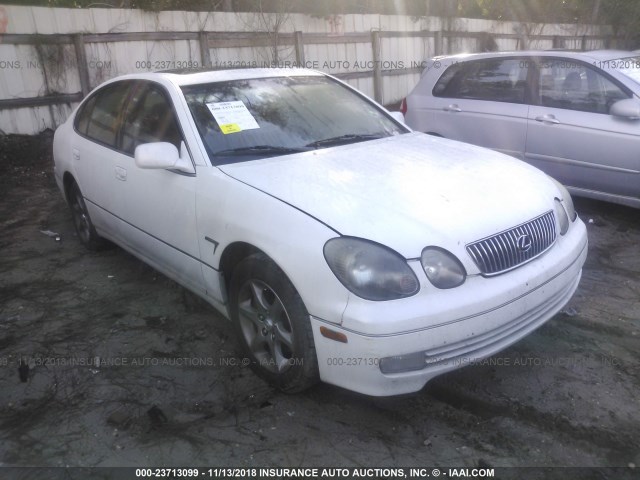 JT8BD69S630186120 - 2003 LEXUS GS 300 WHITE photo 1