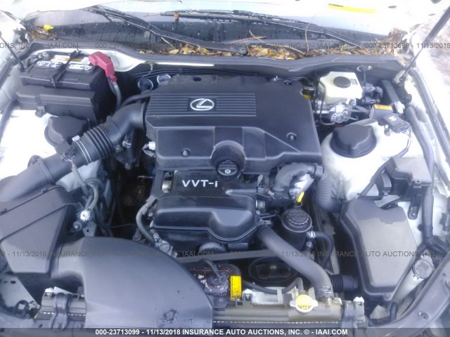 JT8BD69S630186120 - 2003 LEXUS GS 300 WHITE photo 10