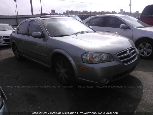 JN1DA31A72T316152 - 2002 NISSAN MAXIMA GLE/SE GRAY photo 1