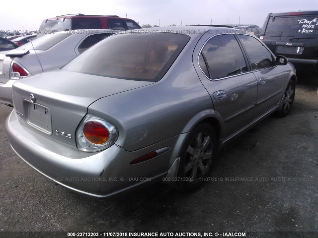 JN1DA31A72T316152 - 2002 NISSAN MAXIMA GLE/SE GRAY photo 4