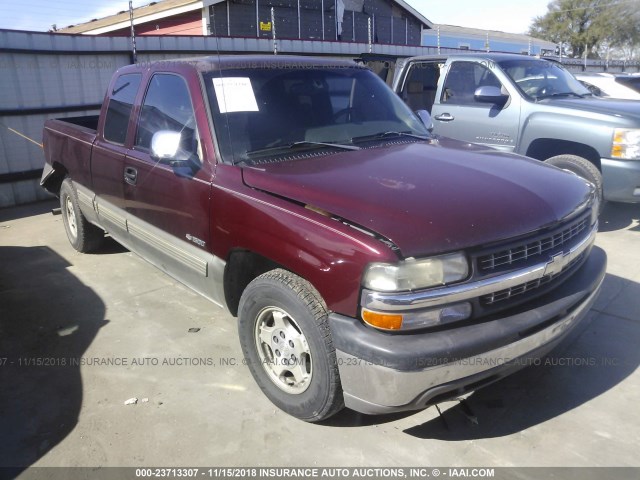 2GCEC19T311309225 - 2001 CHEVROLET SILVERADO C1500 MAROON photo 1