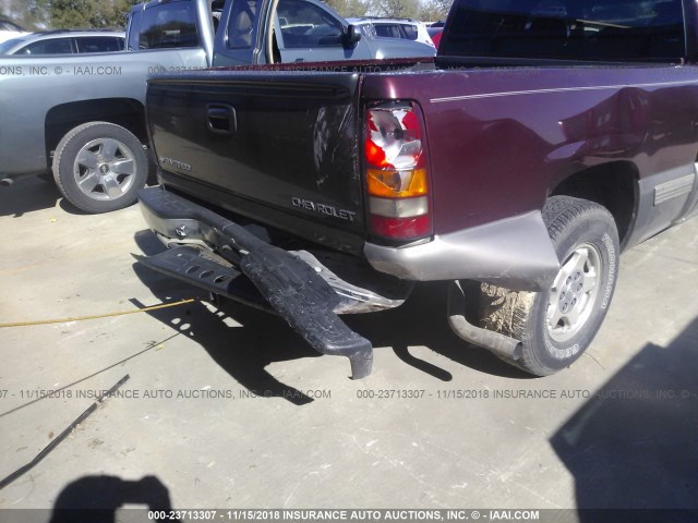 2GCEC19T311309225 - 2001 CHEVROLET SILVERADO C1500 MAROON photo 6