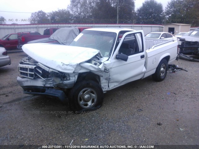 1B7FL26X3RW150809 - 1994 DODGE DAKOTA WHITE photo 2