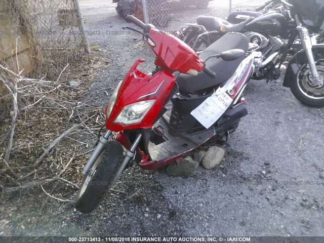 L9NTEACX7H1353243 - 2017 TAO TAO MOPED  RED photo 2