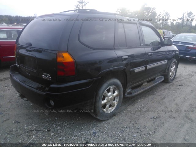 1GKDT13SX32289025 - 2003 GMC ENVOY BLACK photo 4