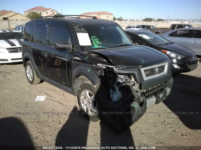 5J6YH28615L033332 - 2005 HONDA ELEMENT EX BLACK photo 1