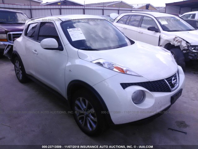 JN8AF5MR6CT117677 - 2012 NISSAN JUKE S/SV/SL WHITE photo 1