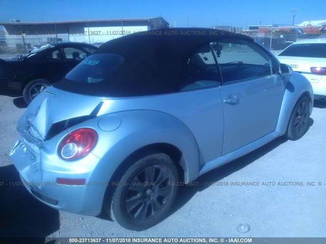 3VWRW3AL6AM002234 - 2010 VOLKSWAGEN NEW BEETLE 浅蓝色 照片 4