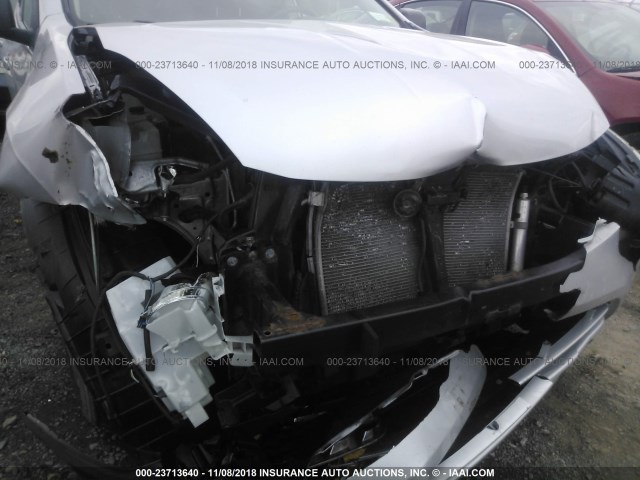 JN8AS5MV4DW630354 - 2013 NISSAN ROGUE S/SV SILVER photo 6