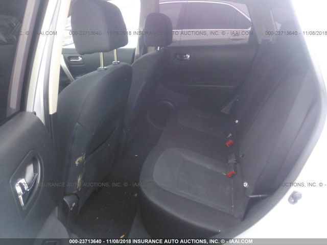 JN8AS5MV4DW630354 - 2013 NISSAN ROGUE S/SV SILVER photo 8