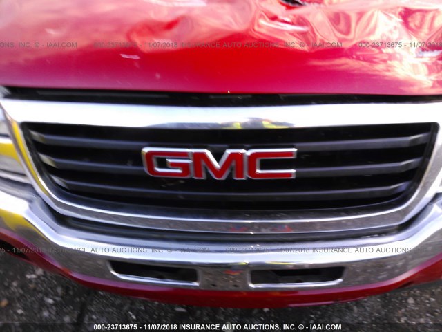 1GTEK19TX7Z100633 - 2007 GMC NEW SIERRA K1500 RED photo 10