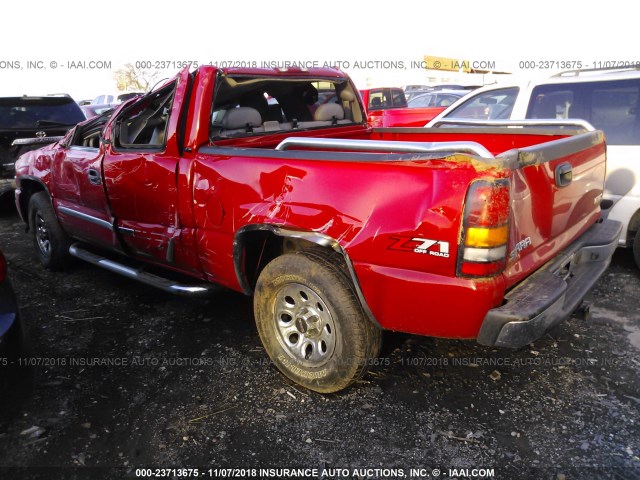 1GTEK19TX7Z100633 - 2007 GMC NEW SIERRA K1500 RED photo 3