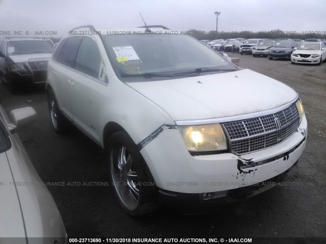 2LMDU88C77BJ04612 - 2007 LINCOLN MKX WHITE photo 1