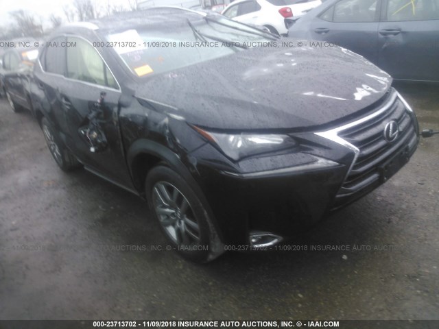 JTJBARBZ1F2024386 - 2015 LEXUS NX 200T BLACK photo 1