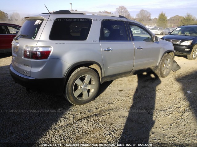 1GKKVSEDXBJ102294 - 2011 GMC ACADIA SLT-2 SILVER photo 4