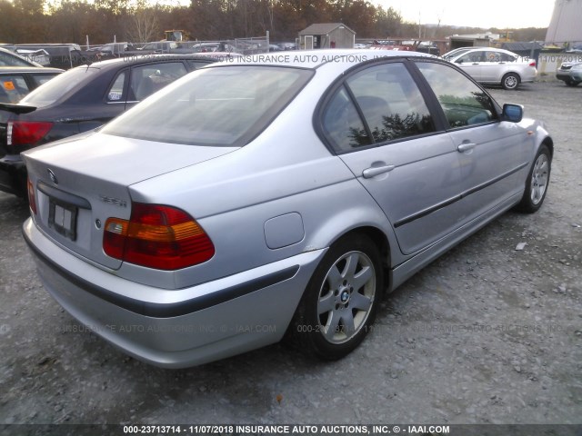 WBAAZ33405KW79402 - 2005 BMW 325 IS SULEV SILVER photo 4