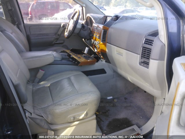 5N3AA08AX4N805269 - 2004 INFINITI QX56 Pewter photo 5