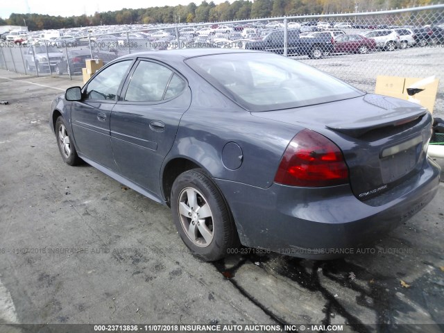 2G2WP552281128449 - 2008 PONTIAC GRAND PRIX BLUE photo 3