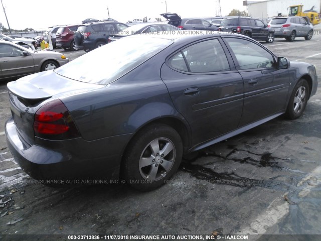 2G2WP552281128449 - 2008 PONTIAC GRAND PRIX BLUE photo 4