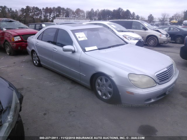WDBNG70J31A202179 - 2001 MERCEDES-BENZ S 430 SILVER photo 1