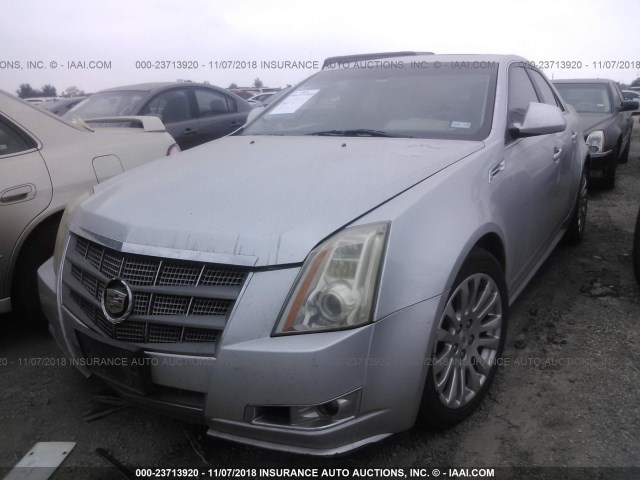 1G6DK5EV7A0126289 - 2010 CADILLAC CTS PERFORMANCE COLLECTION SILVER photo 2