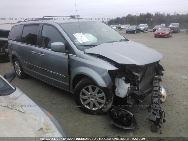 2C4RC1BGXDR742755 - 2013 CHRYSLER TOWN & COUNTRY TOURING SILVER photo 1