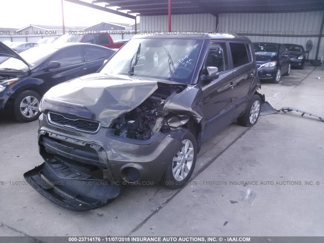 KNDJT2A64C7398187 - 2012 KIA SOUL +/!/SPORT BROWN photo 2