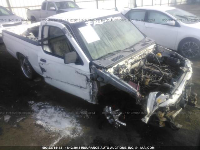 1N6DD21S5XC320888 - 1999 NISSAN FRONTIER XE WHITE photo 1
