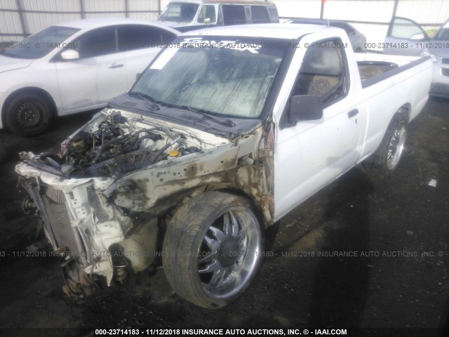 1N6DD21S5XC320888 - 1999 NISSAN FRONTIER XE WHITE photo 2