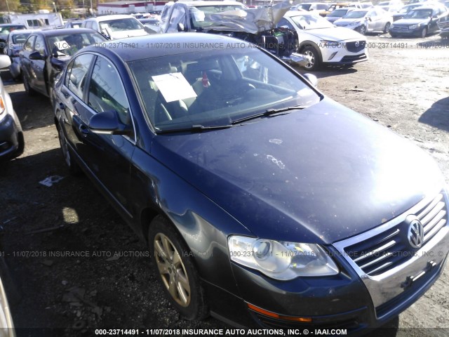 WVWAK73C16P037796 - 2006 VOLKSWAGEN PASSAT 2.0T/2.0T VALUE Navy photo 1