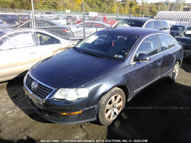 WVWAK73C16P037796 - 2006 VOLKSWAGEN PASSAT 2.0T/2.0T VALUE Navy photo 2