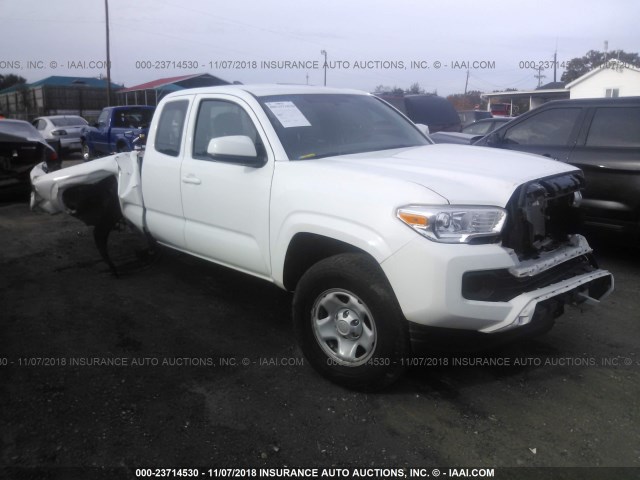 5TFSX5EN0HX057095 - 2017 TOYOTA TACOMA ACCESS CAB/SR/SR5 WHITE photo 1