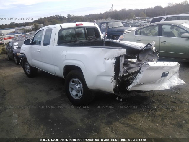 5TFSX5EN0HX057095 - 2017 TOYOTA TACOMA ACCESS CAB/SR/SR5 白色 照片 3