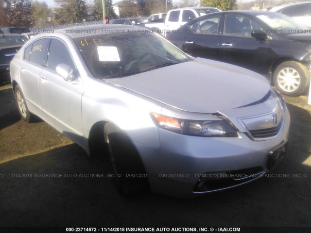 19UUA8F50DA011291 - 2013 ACURA TL TECH SILVER photo 1