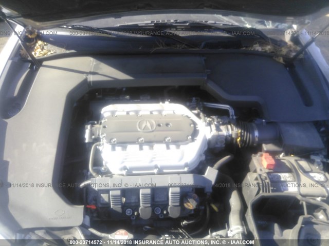 19UUA8F50DA011291 - 2013 ACURA TL TECH SILVER photo 10