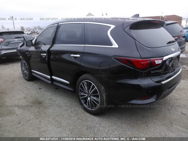 5N1DL0MN5JC515814 - 2018 INFINITI QX60 BLACK photo 3