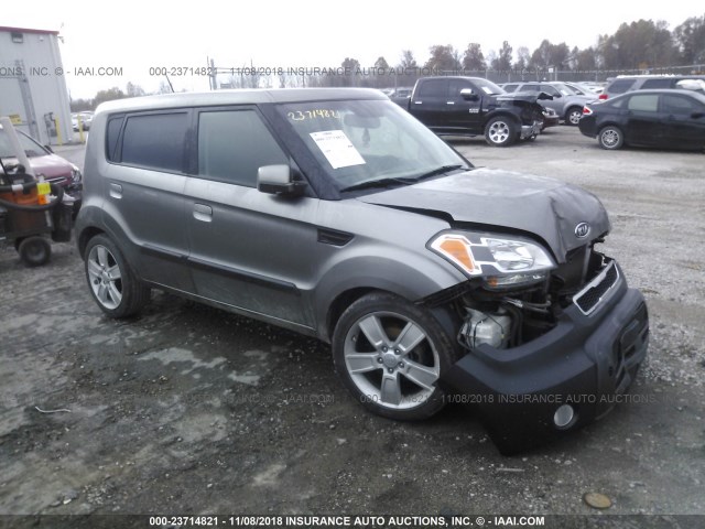 KNDJT2A20A7097779 - 2010 KIA SOUL +/!/SPORT GRAY photo 1